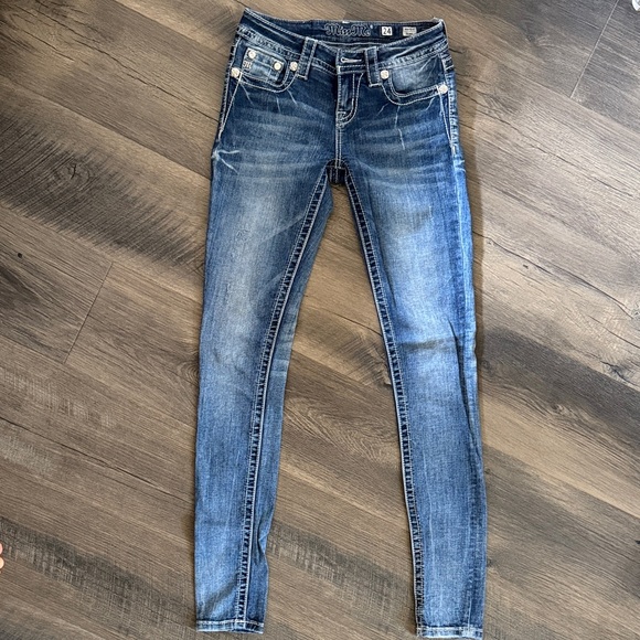 Mid-Rise Miss Me Skinny Jeans - Picture 1 of 9